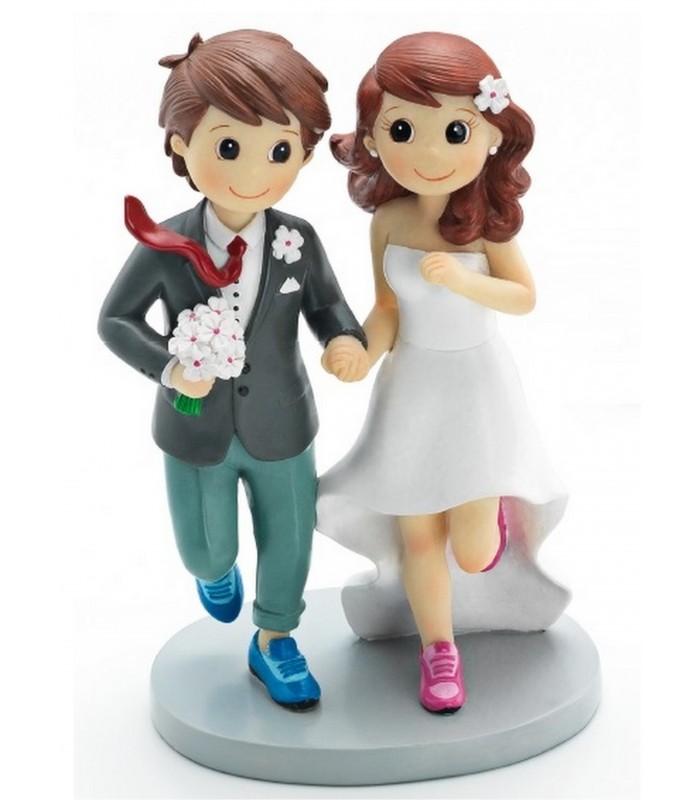 Figura tarta boda chicas cómprala ahora online en Mimbre regalos